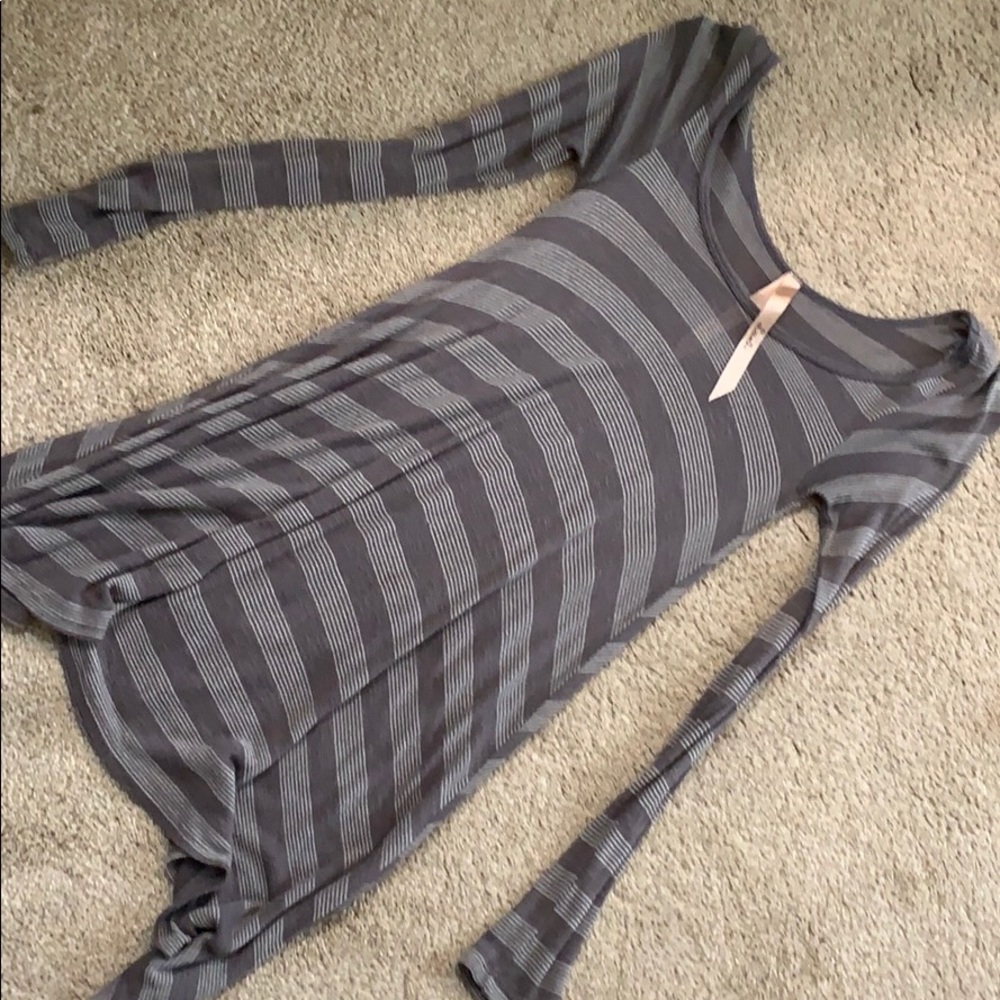 Striped long sleeve Lani top